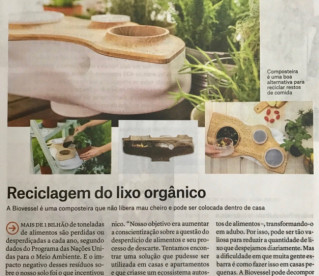 Reciclagem de lixo orgânico.nico